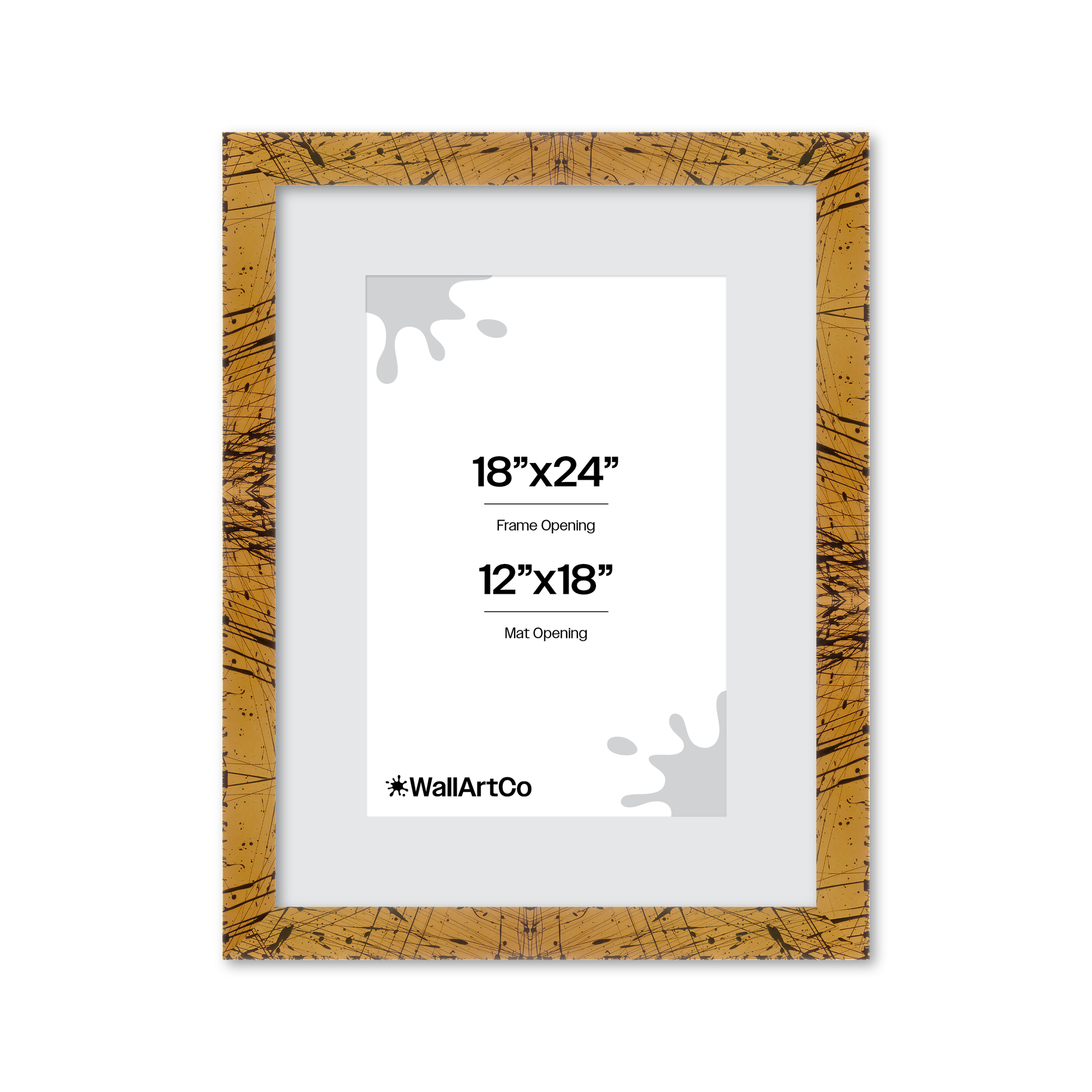 Front of picture frame