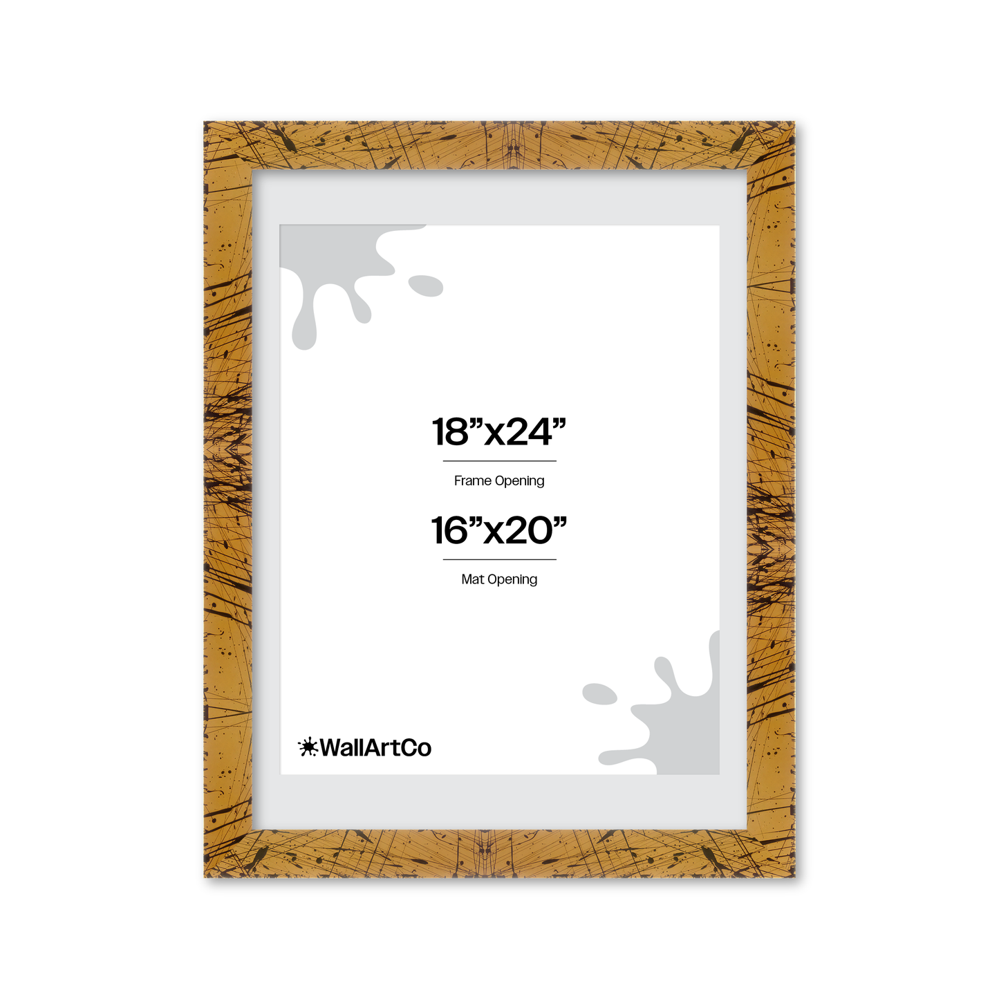 Front of picture frame