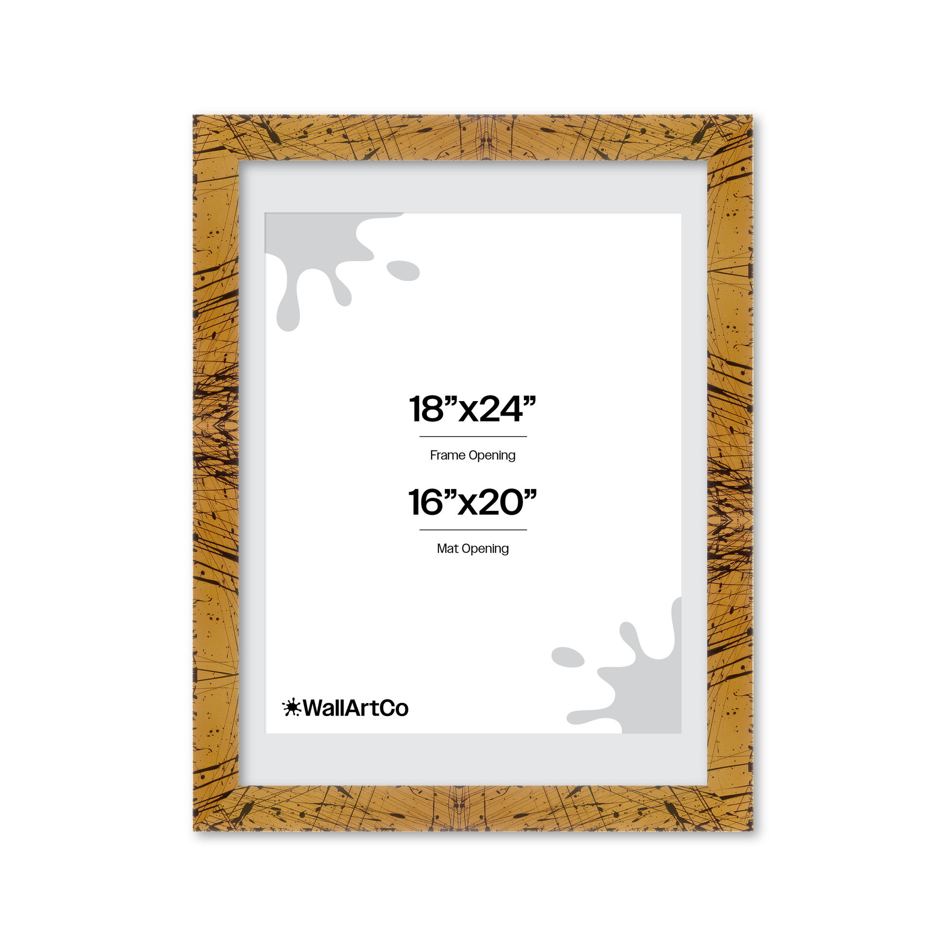 Front of picture frame