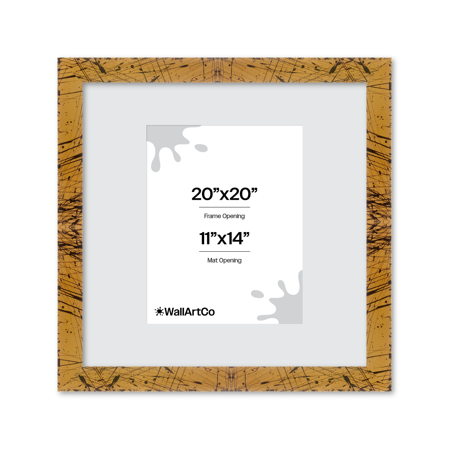 Front of picture frame