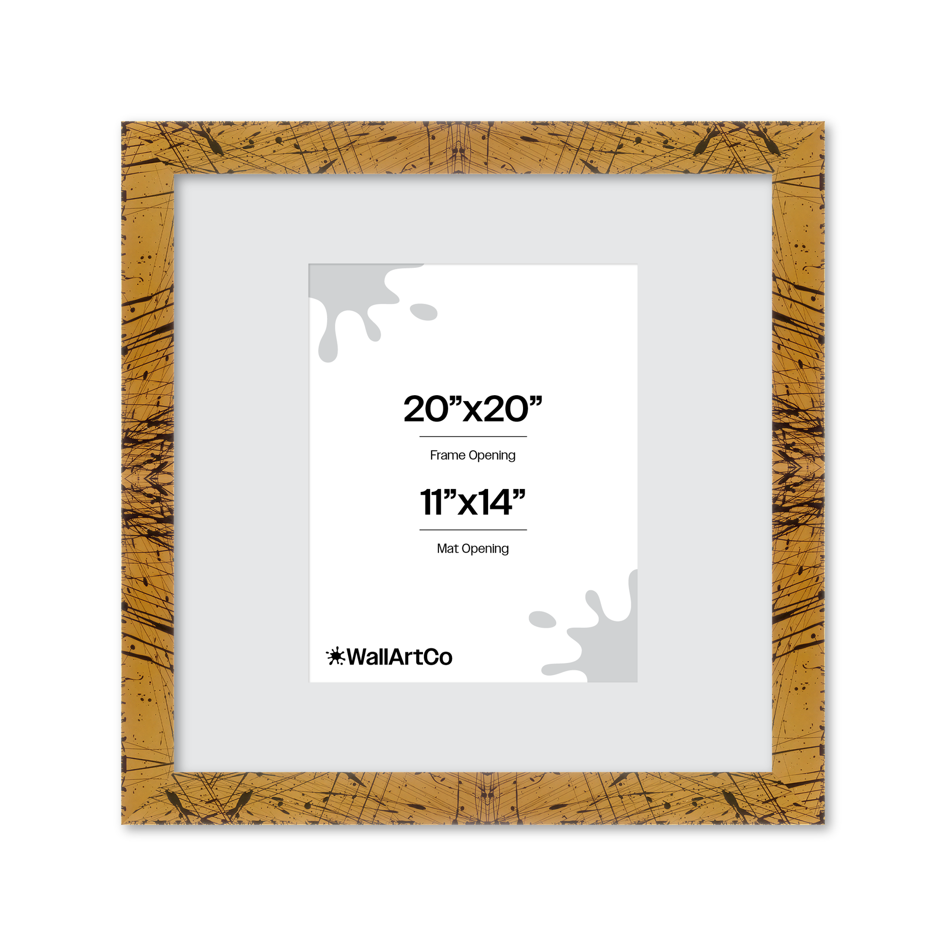 Front of picture frame