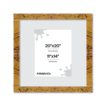 Front of picture frame