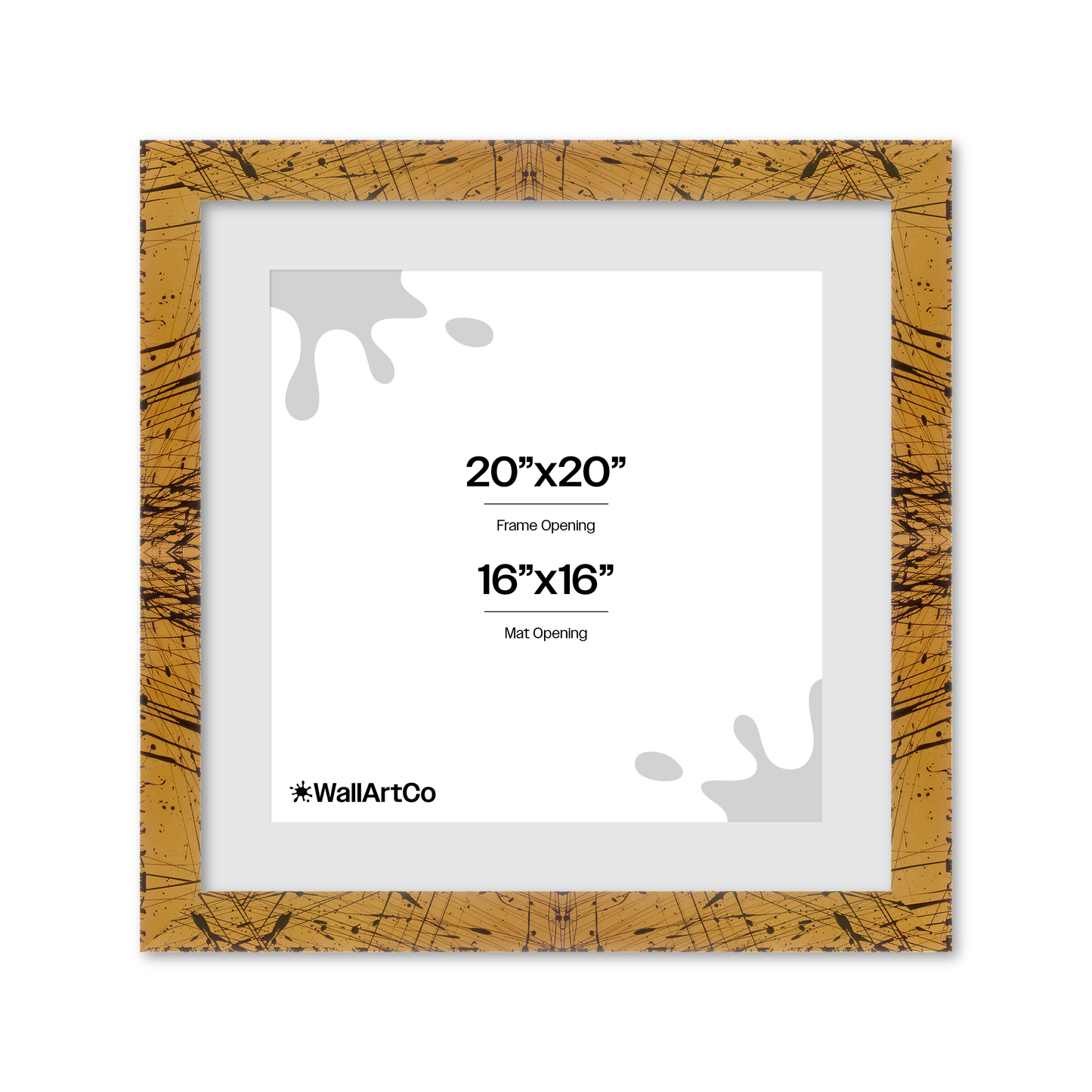 Front of picture frame