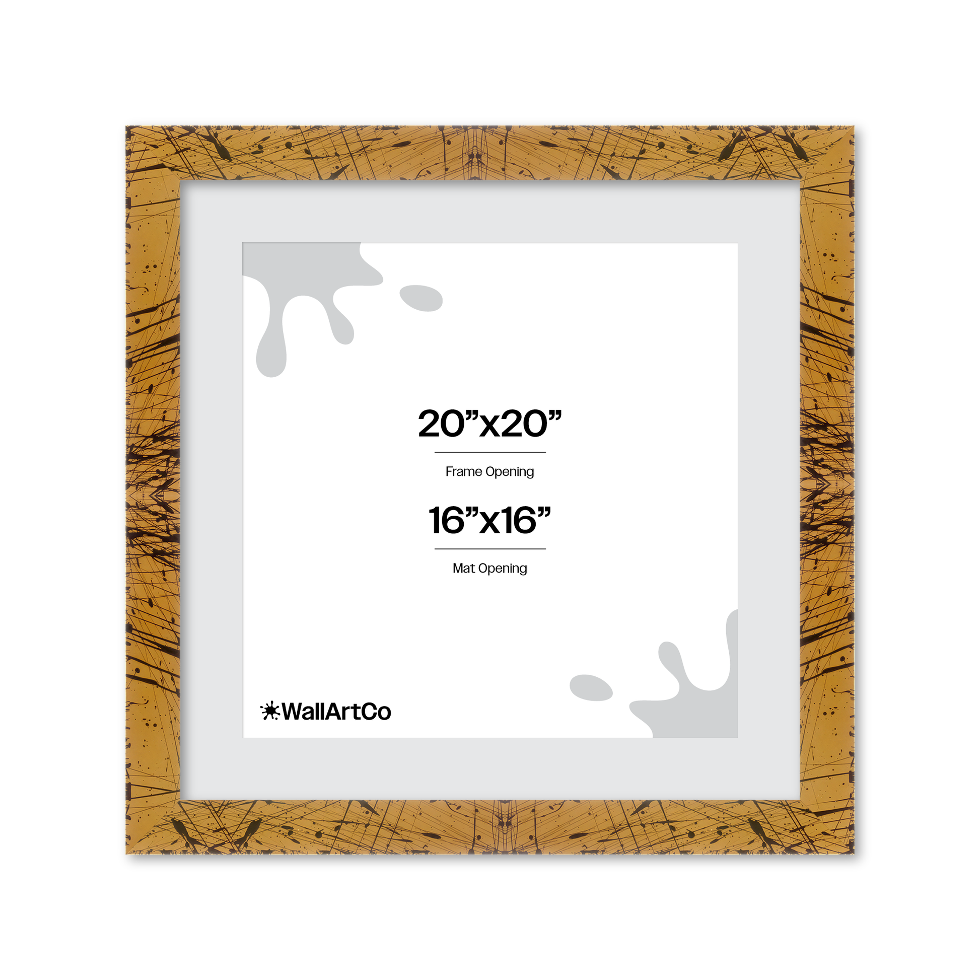 Front of picture frame