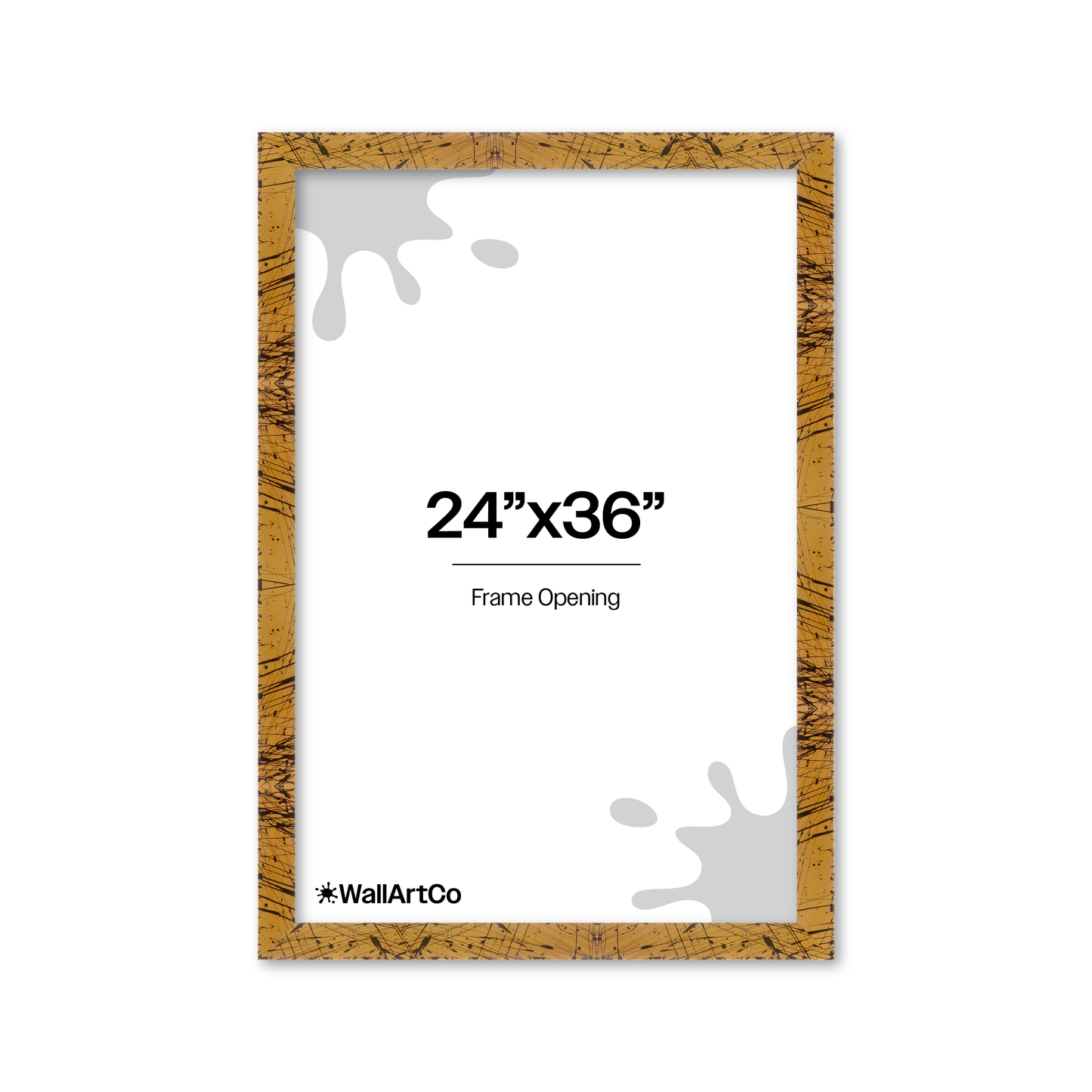 Front of picture frame