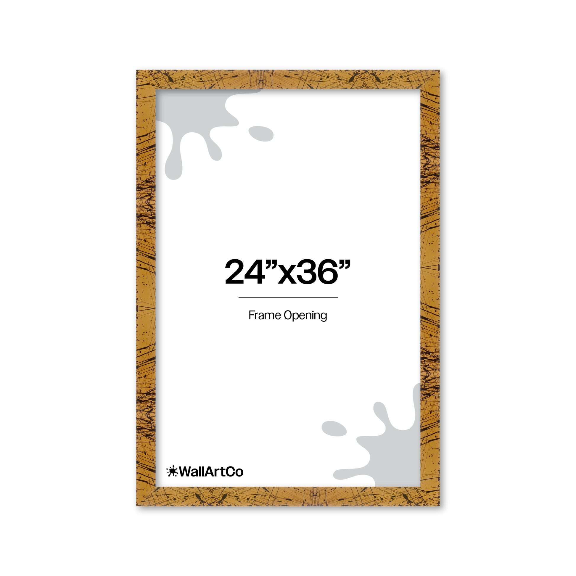 Front of picture frame