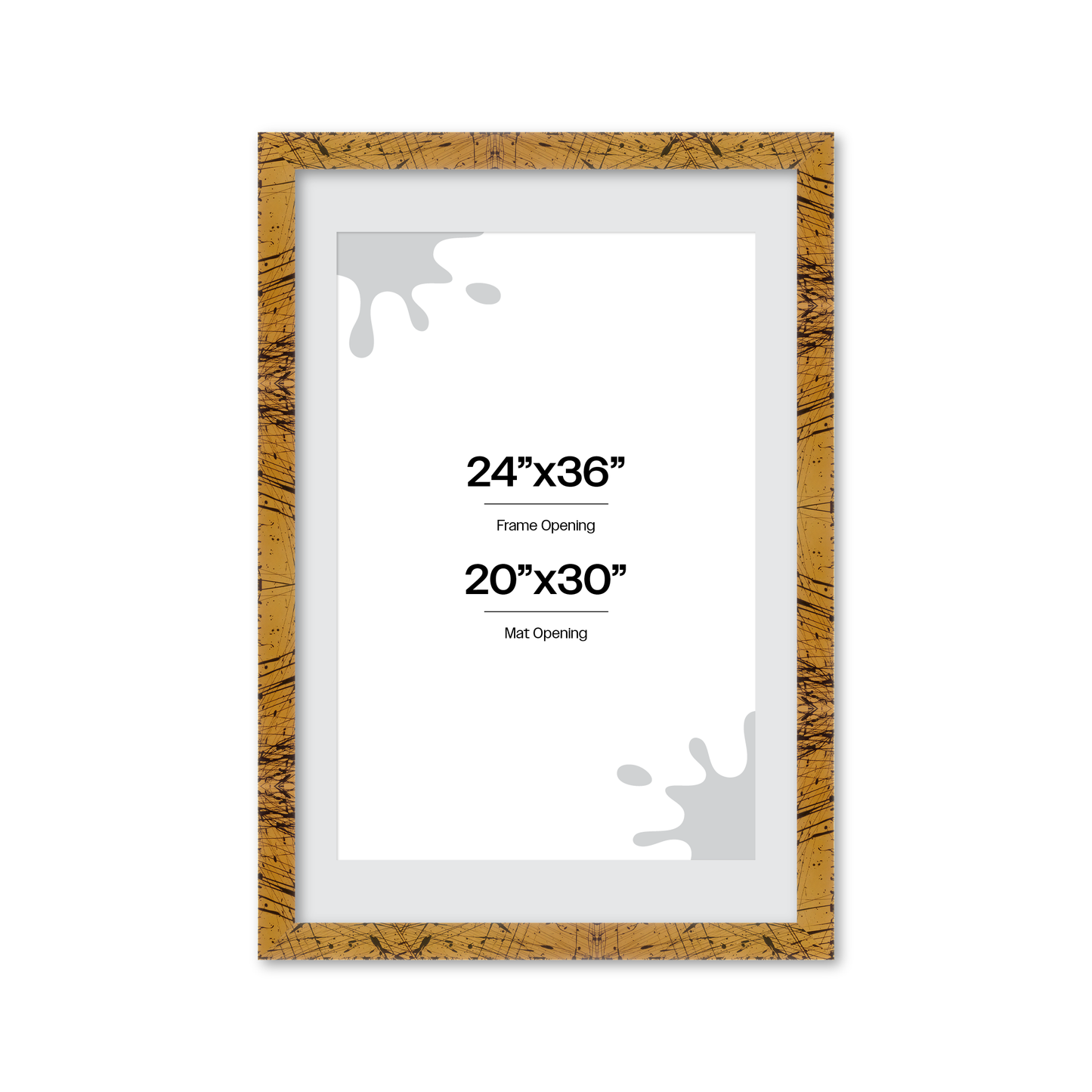 Front of picture frame