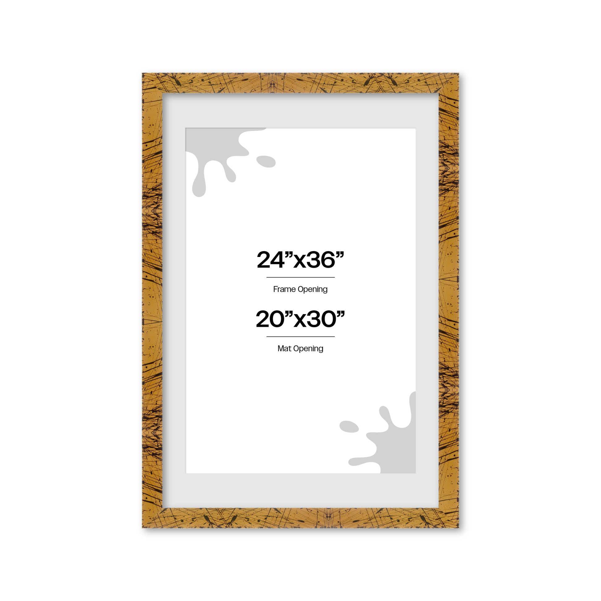 Front of picture frame