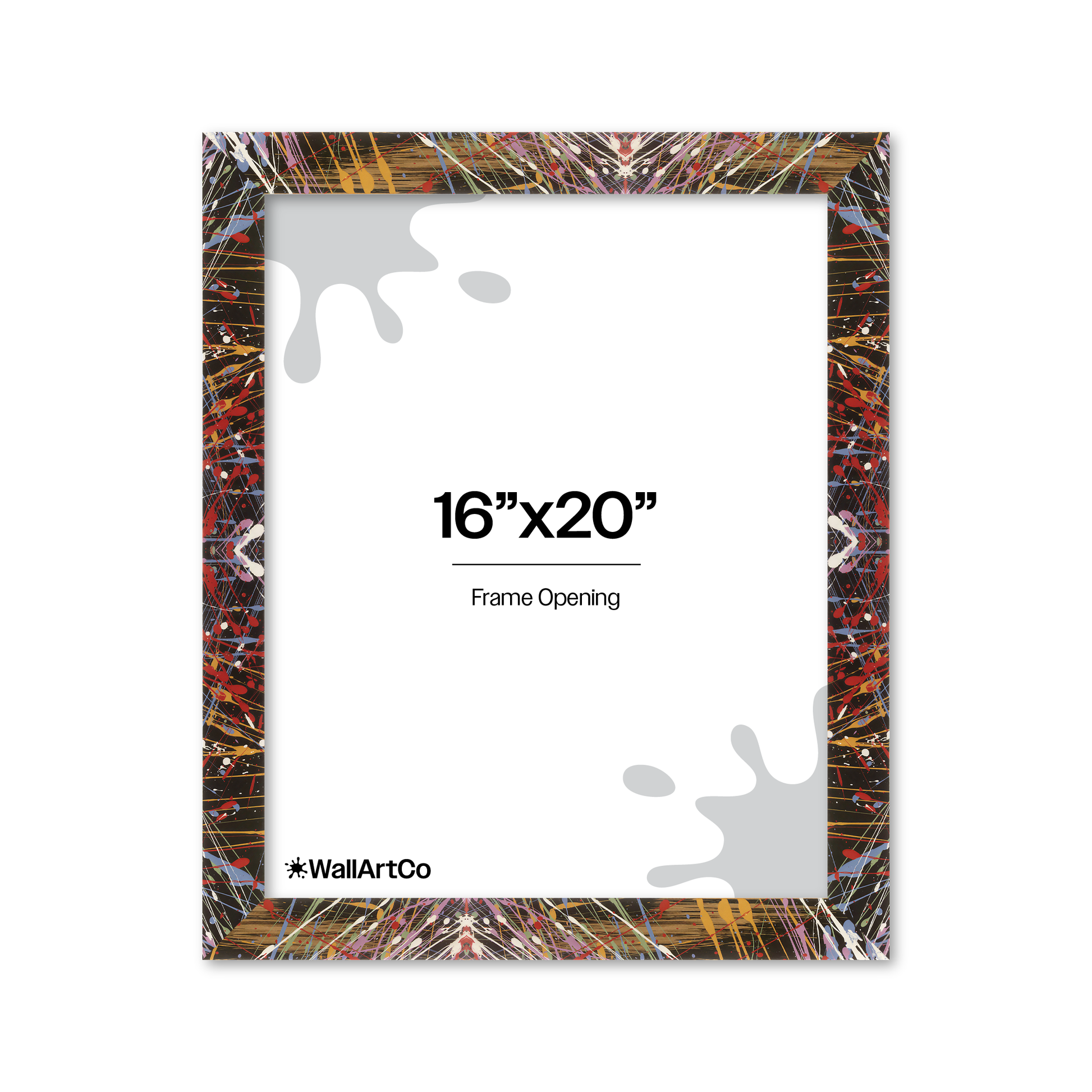 Front of picture frame