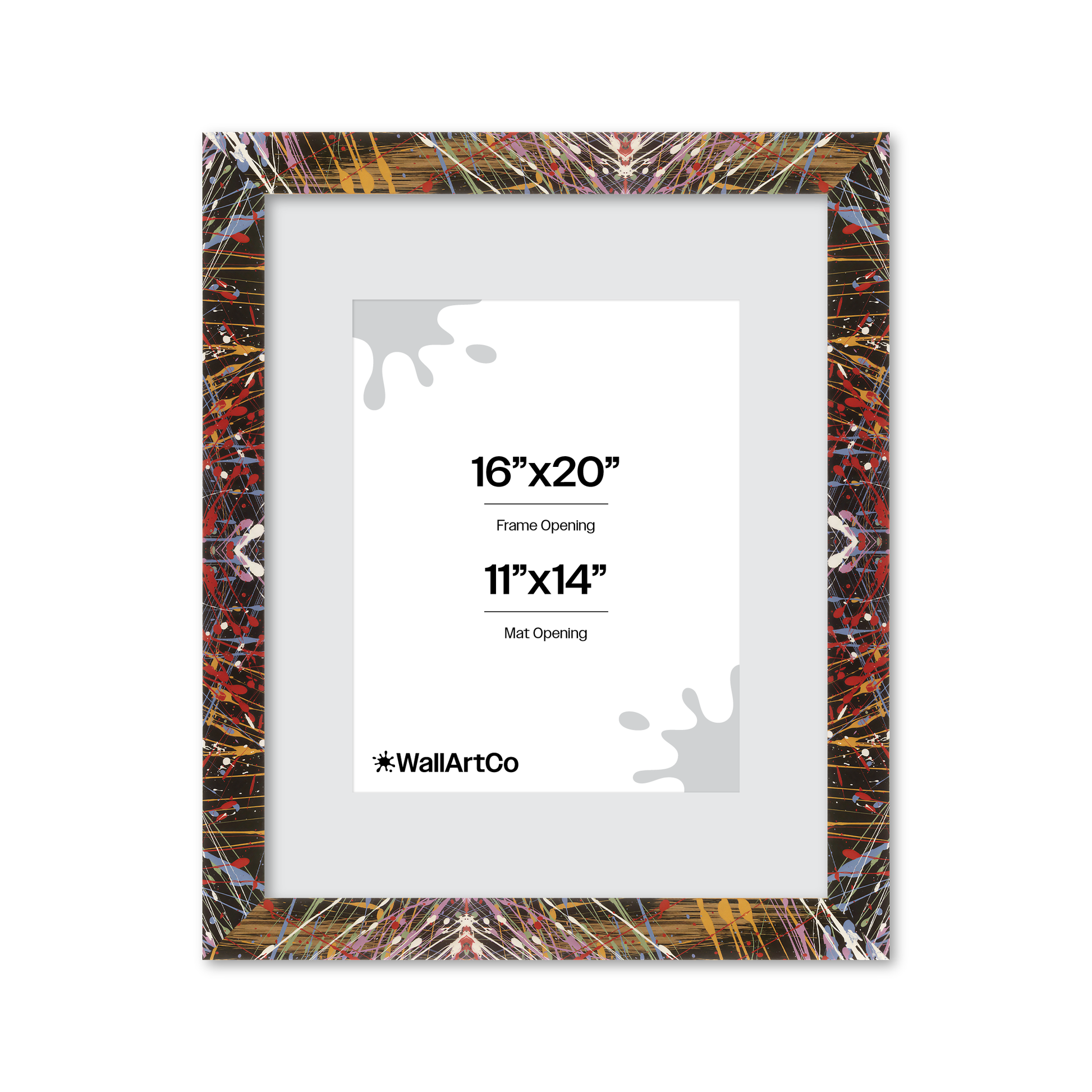 Front of picture frame