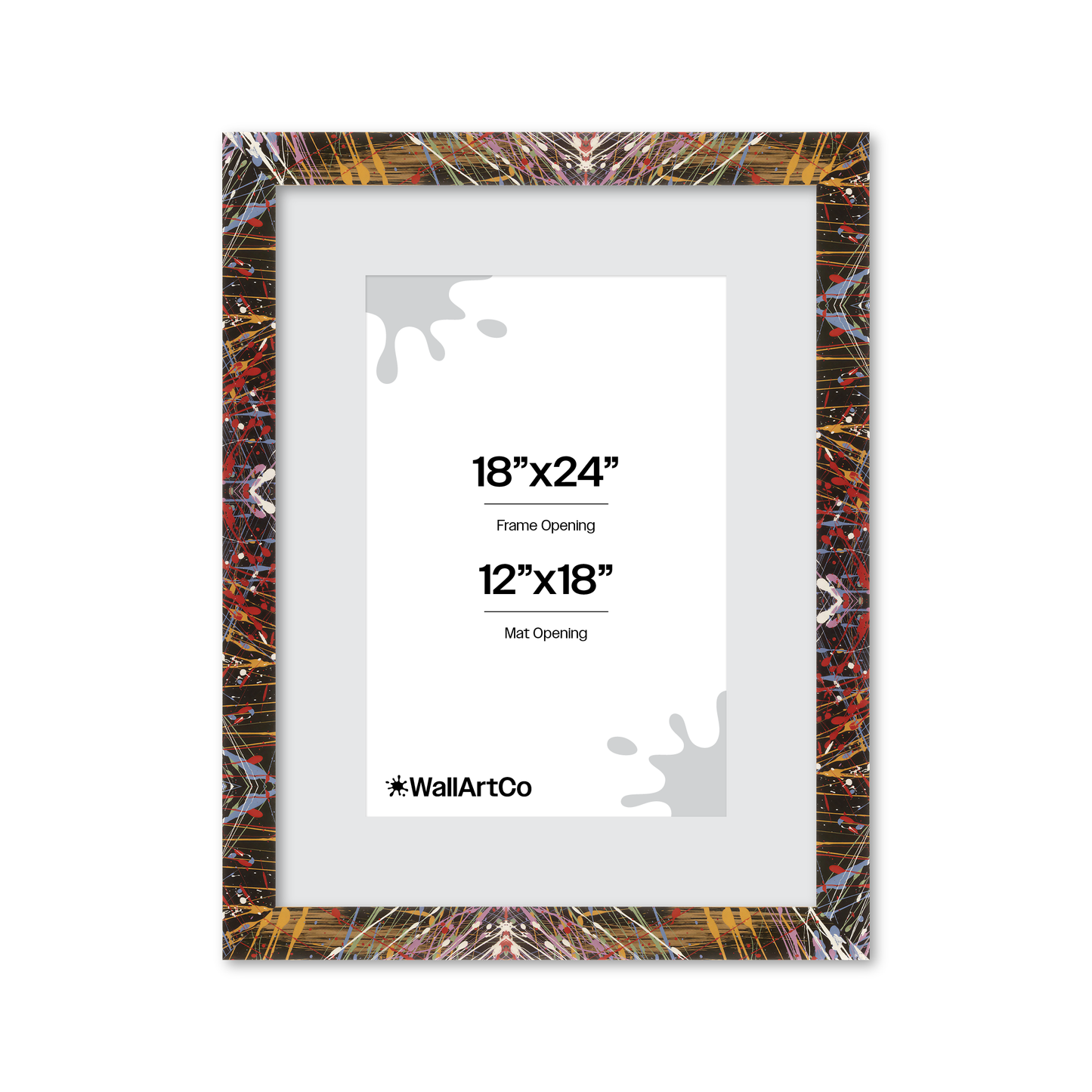 Front of picture frame