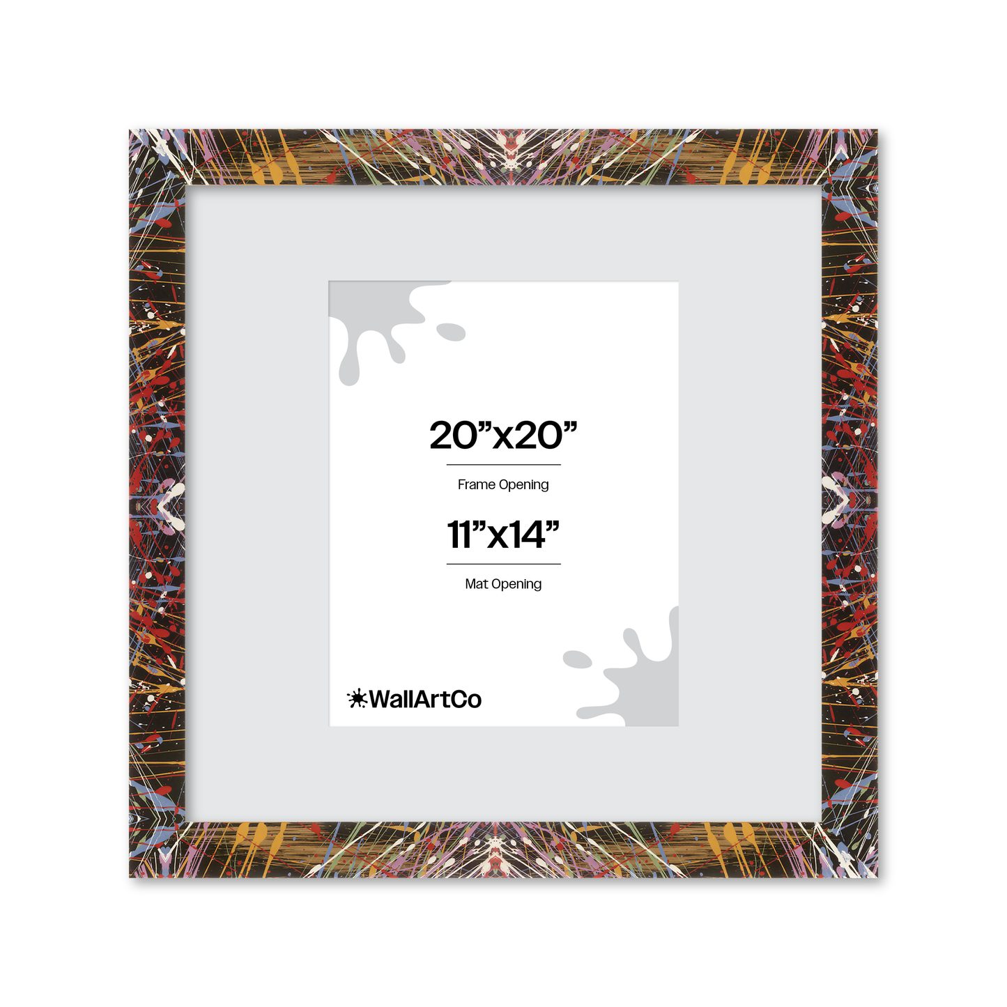 Front of picture frame