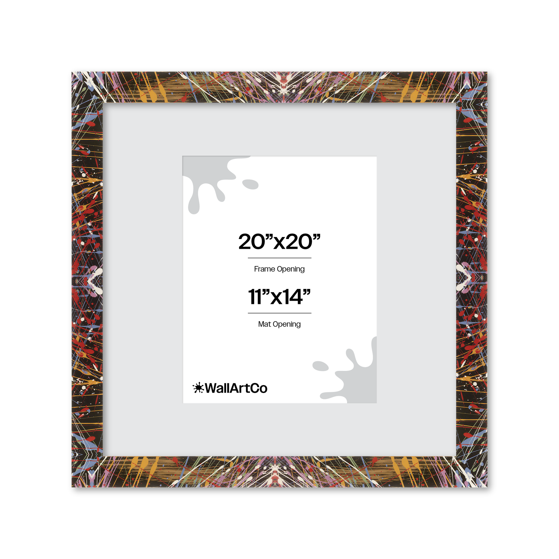 Front of picture frame