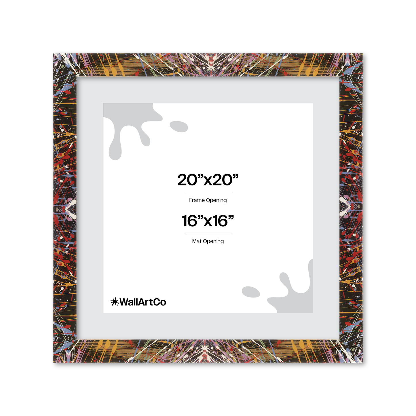 Front of picture frame