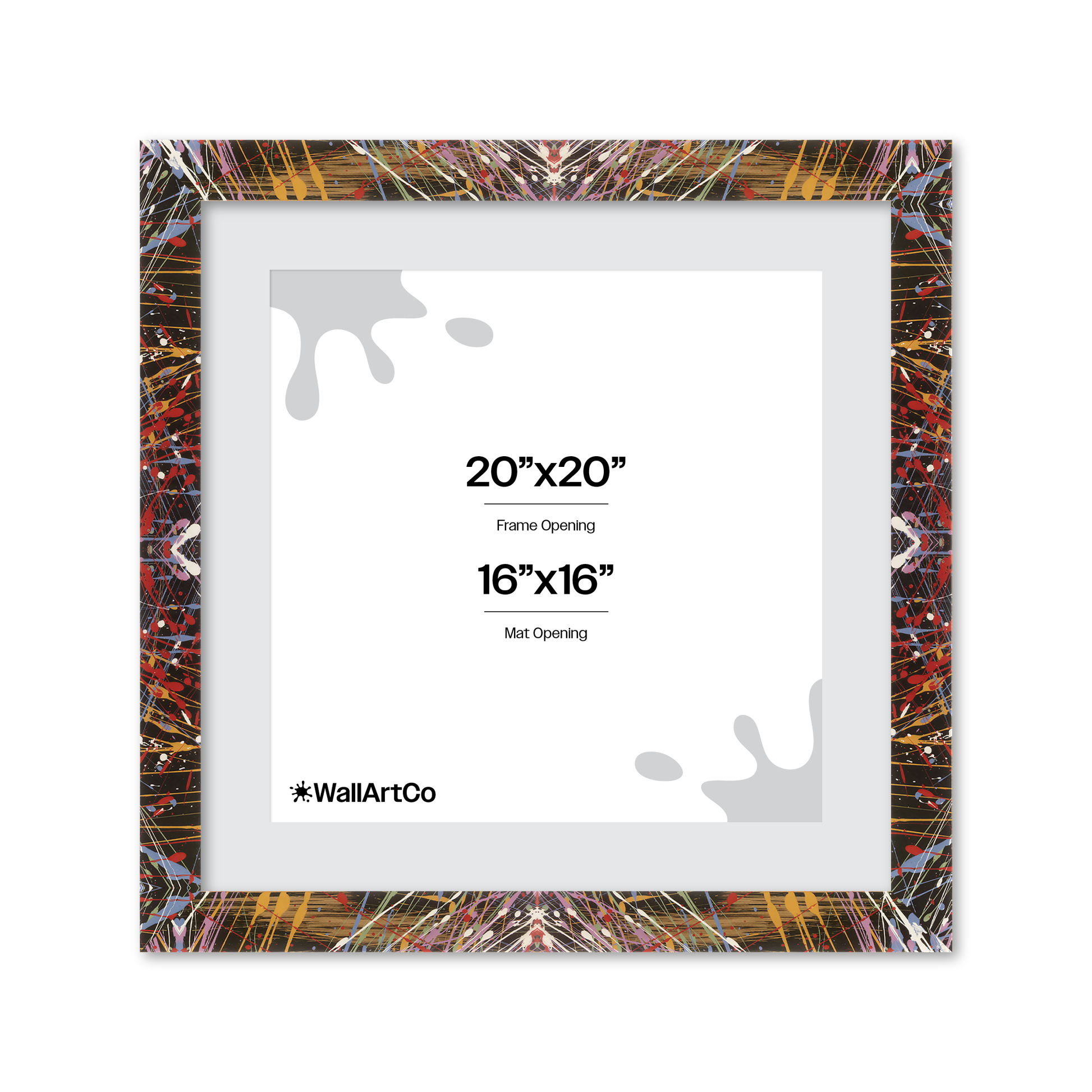Front of picture frame