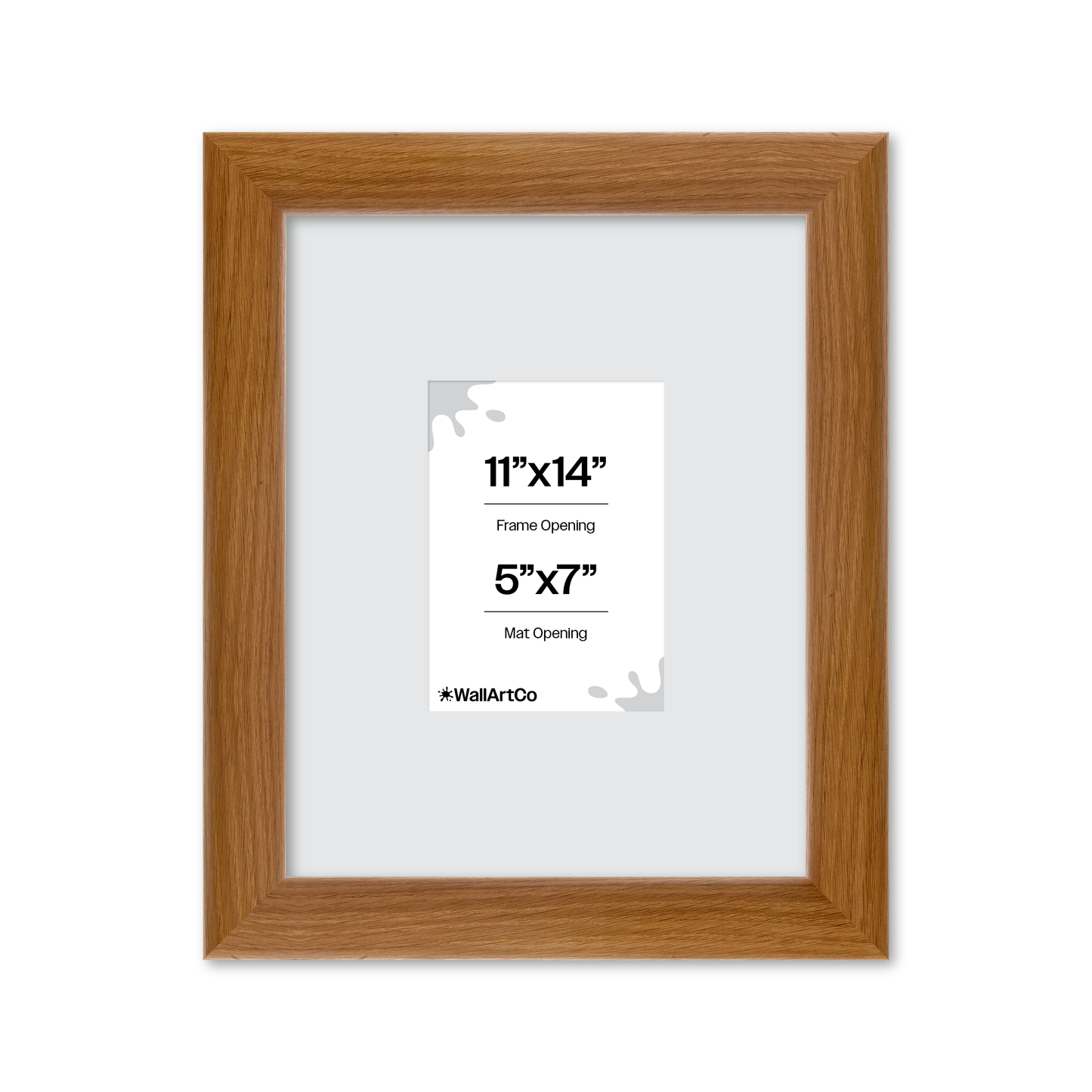 11" x 14" Light Oak Hudson Valley Wall Frame