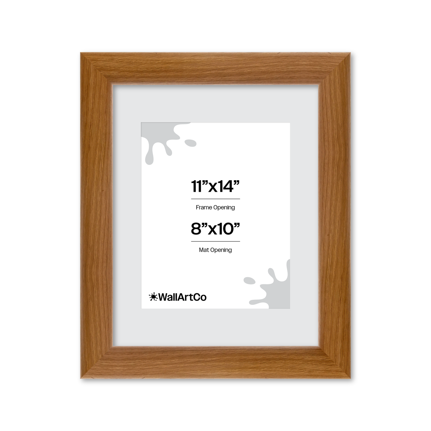11" x 14" Light Oak Hudson Valley Wall Frame