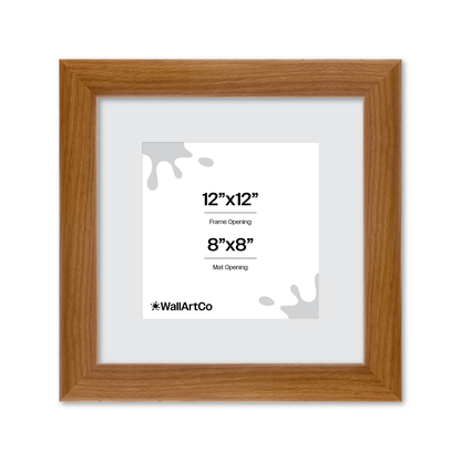 12" x 12" Light Oak Hudson Valley Wall Frame