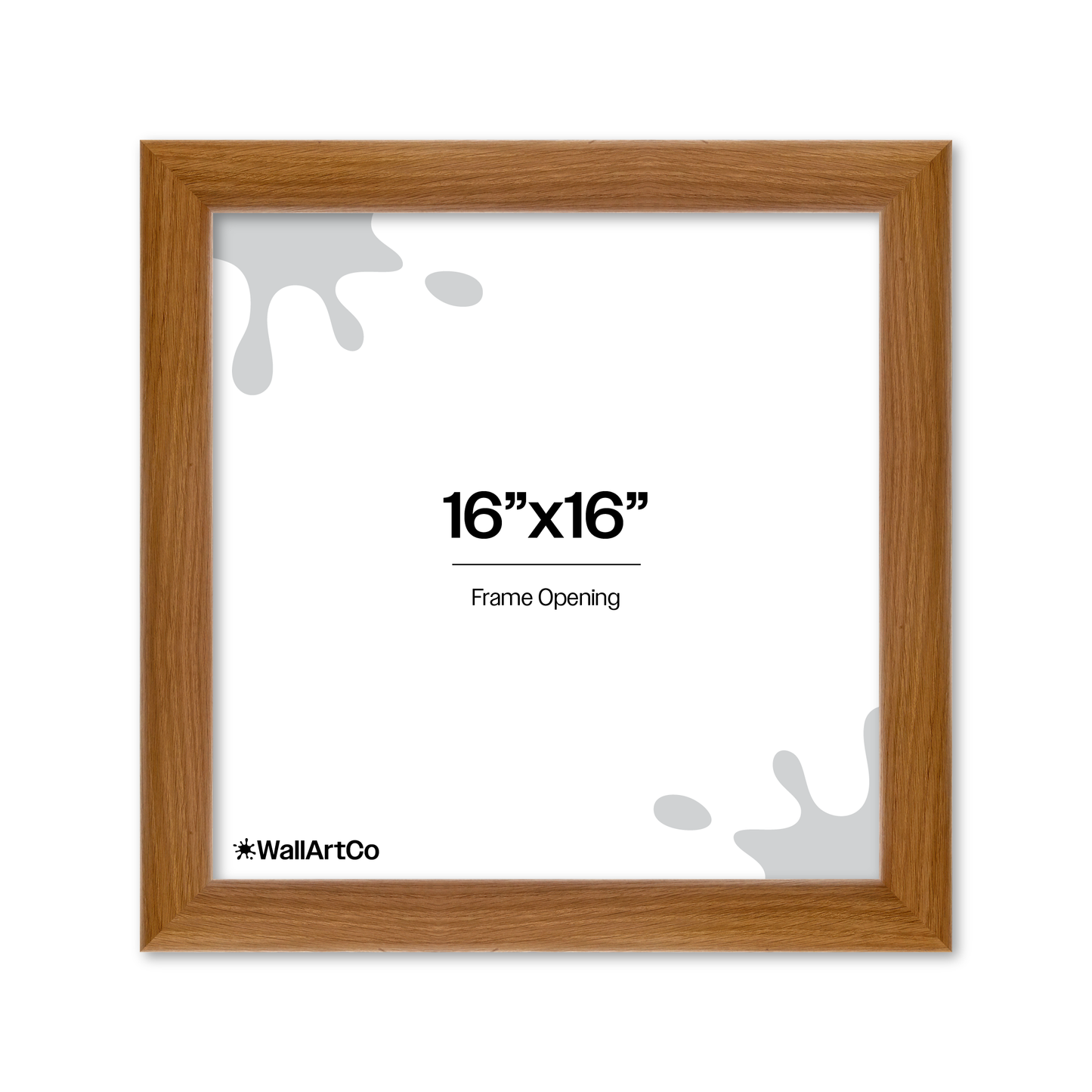Front of picture frame