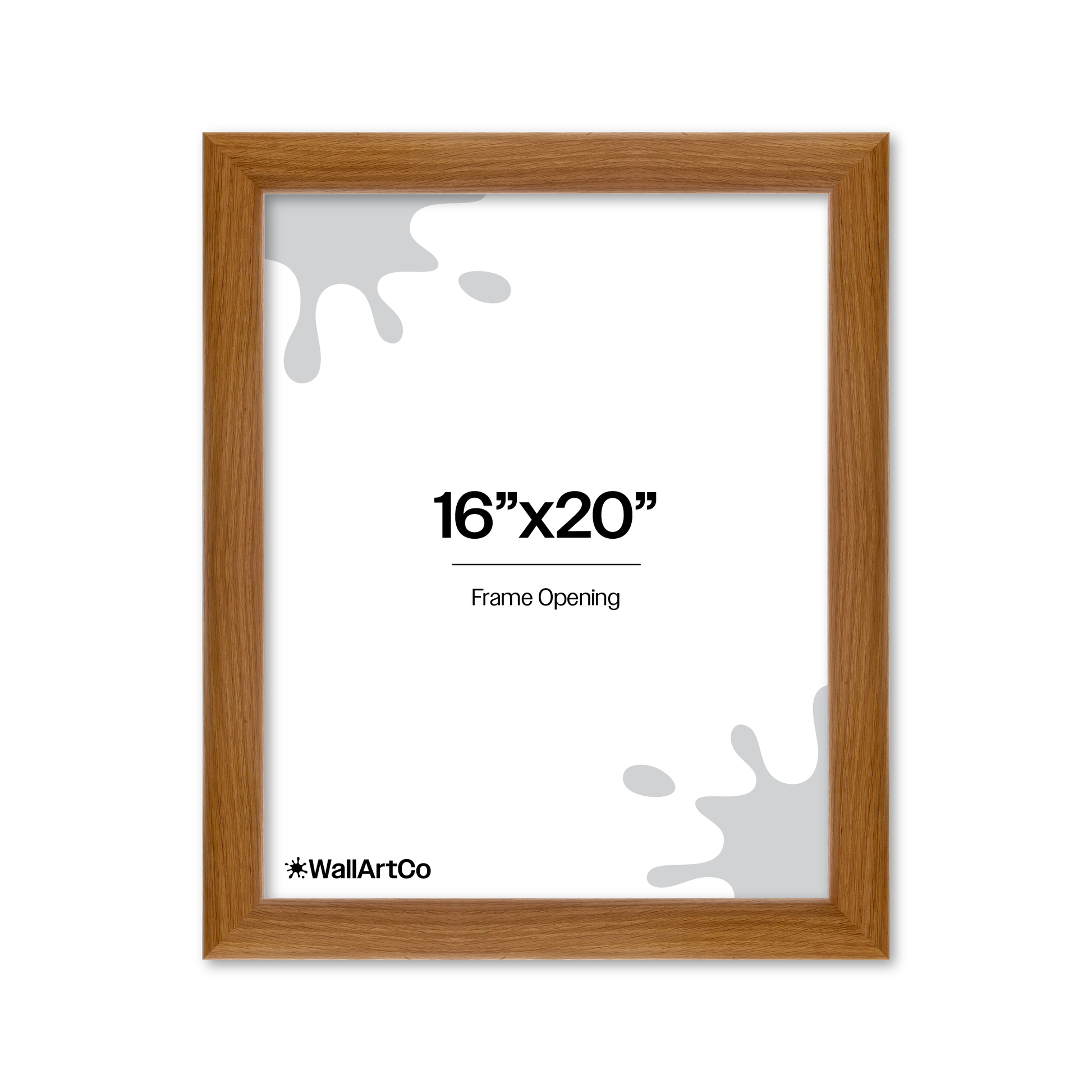 Front of picture frame