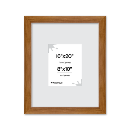 16" x 20" Light Oak Hudson Valley Wall Frame
