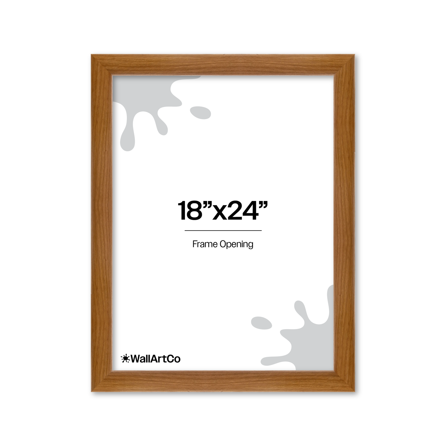 Front of picture frame