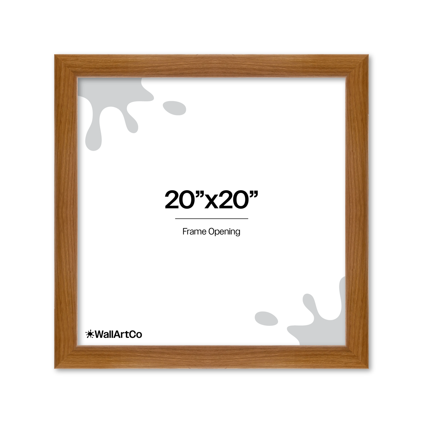 Front of picture frame