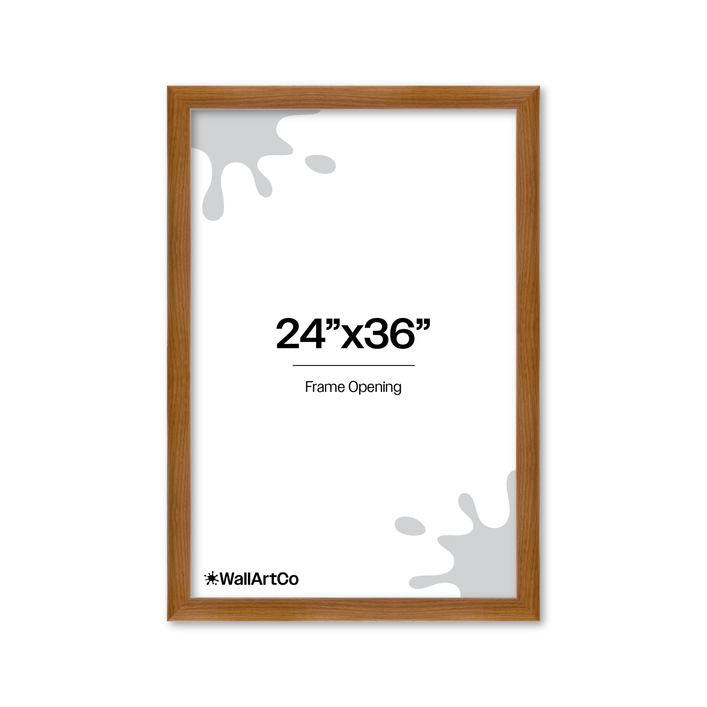 Front of picture frame