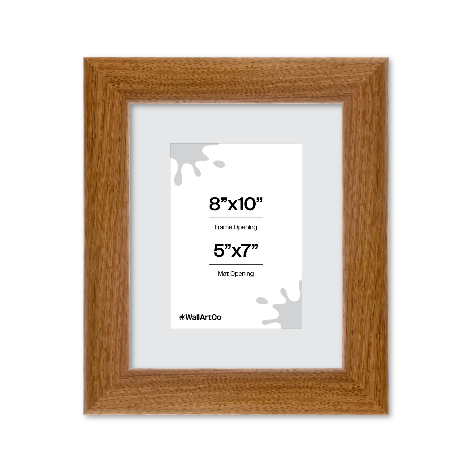 8" x 10" Light Oak Hudson Valley Wall Frame