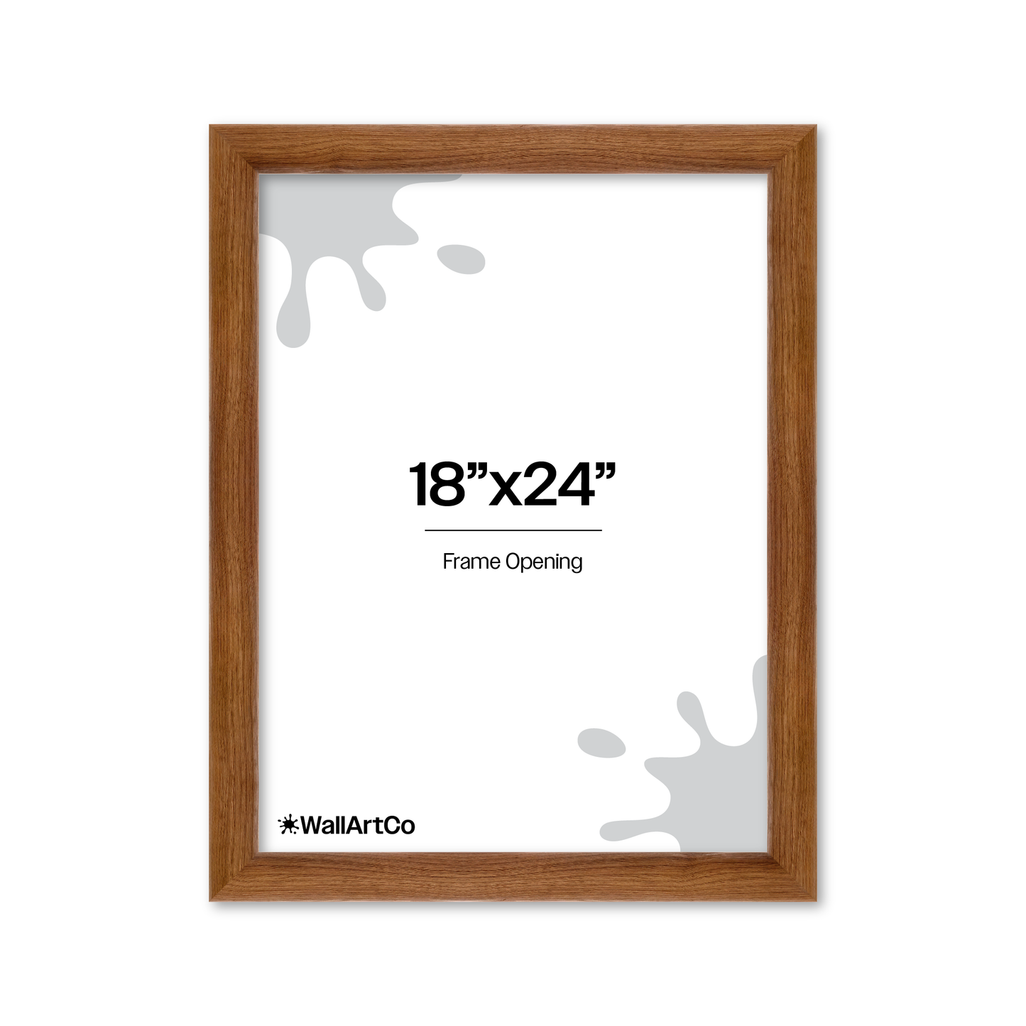 Front of picture frame