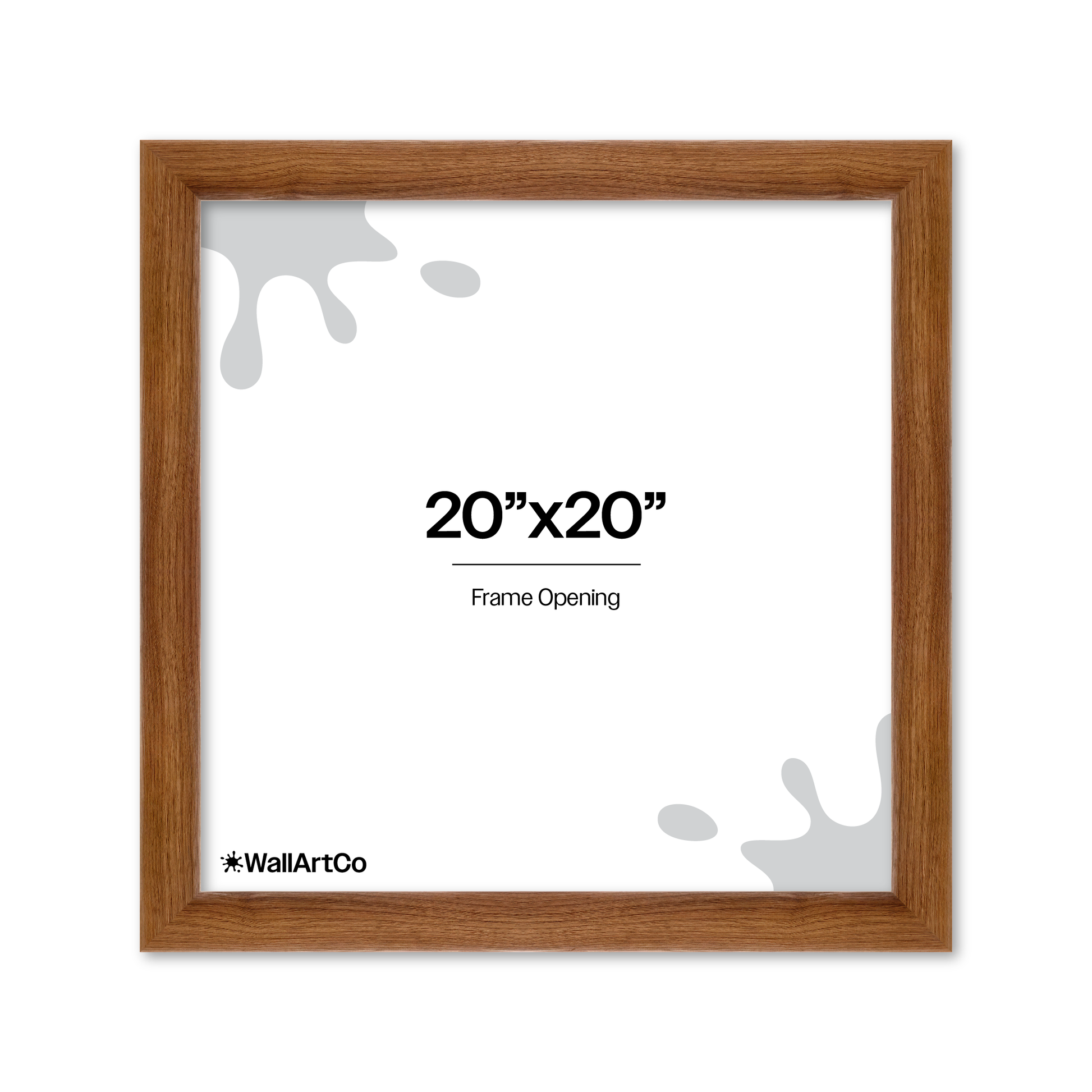 Front of picture frame