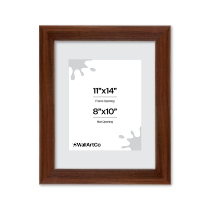 11" x 14" Dark Walnut Hudson Valley Wall Frame