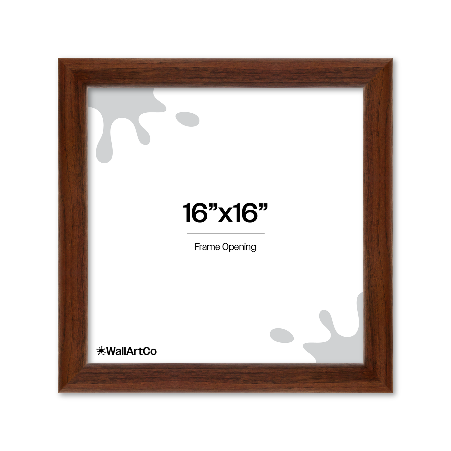 Front of picture frame