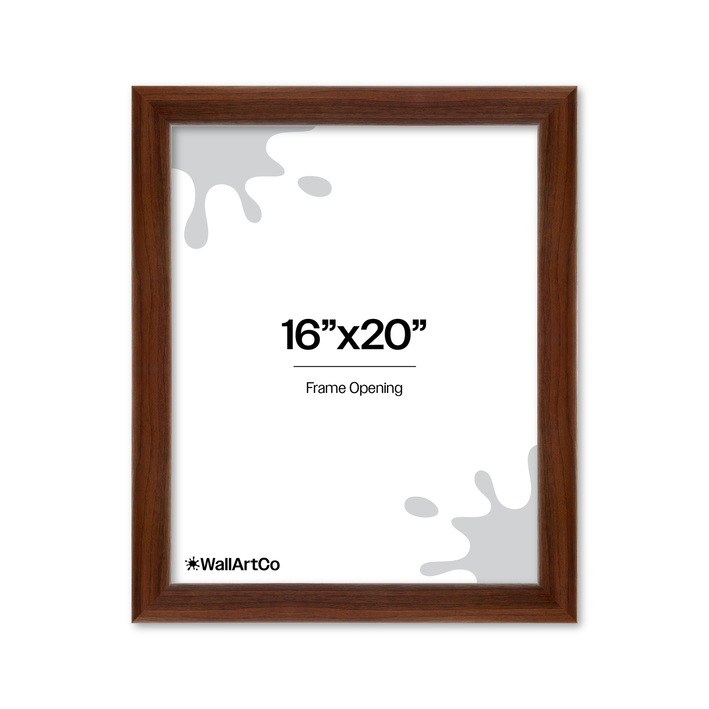Front of picture frame