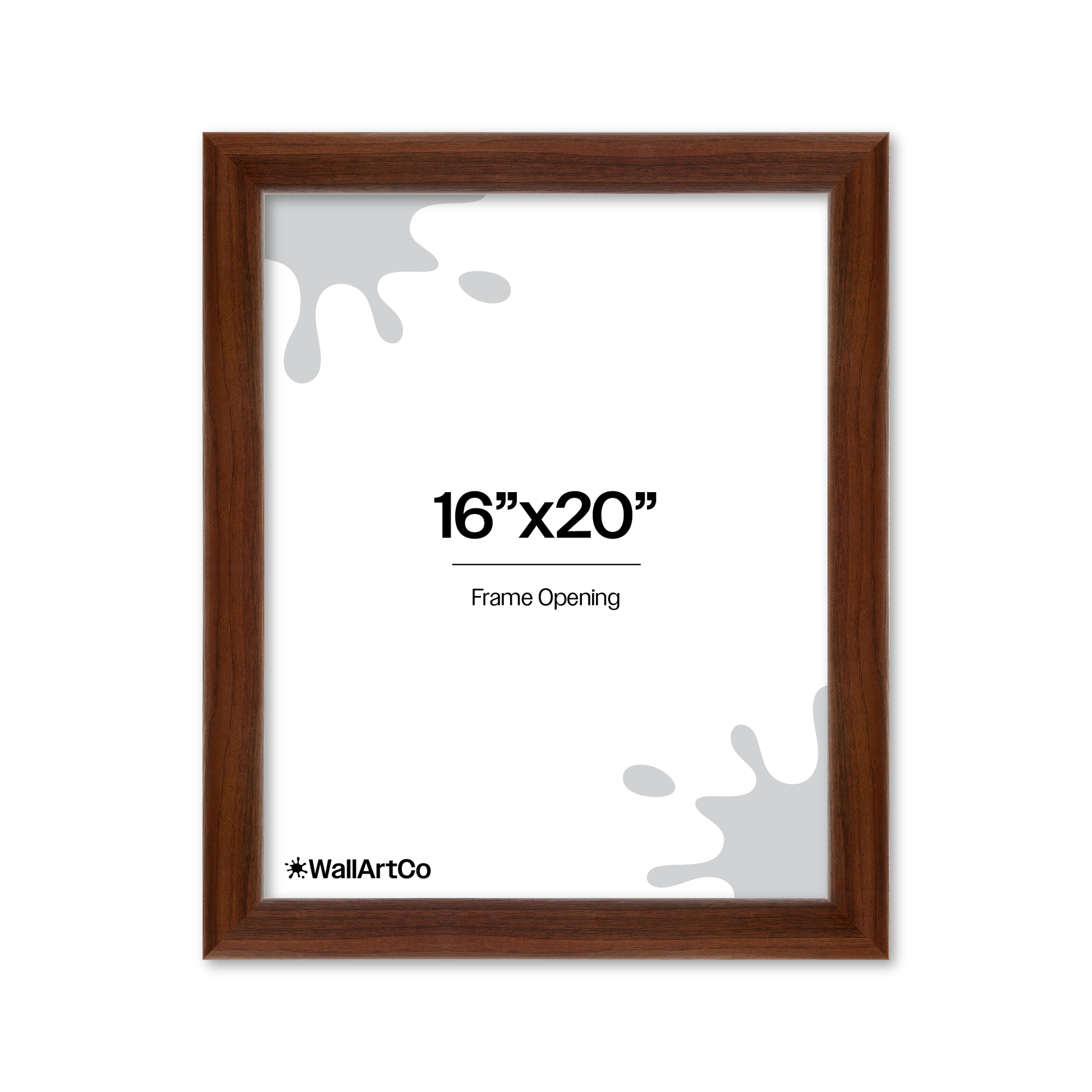 Front of picture frame