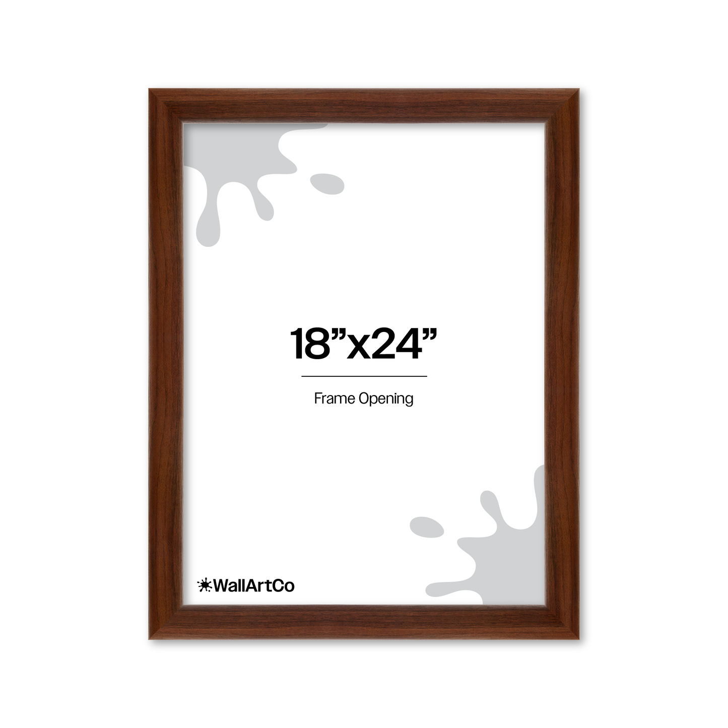 Front of picture frame