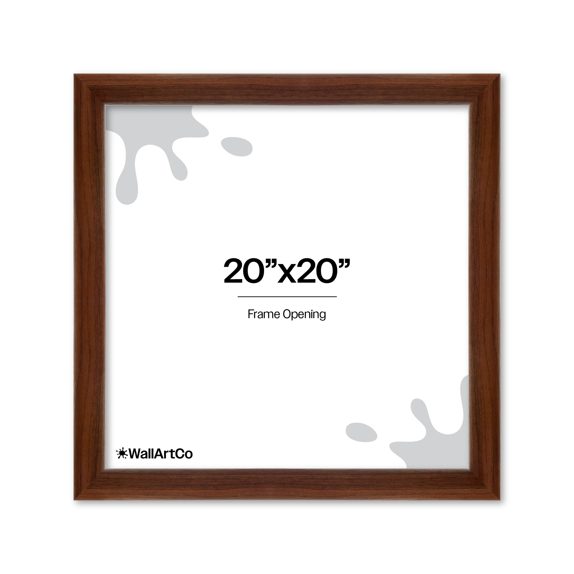 Front of picture frame