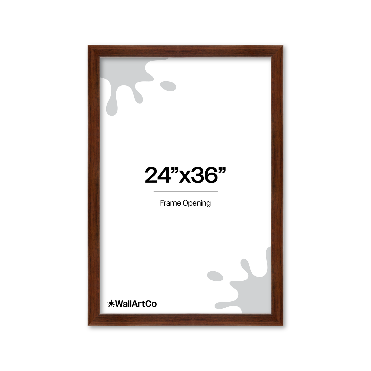 Front of picture frame