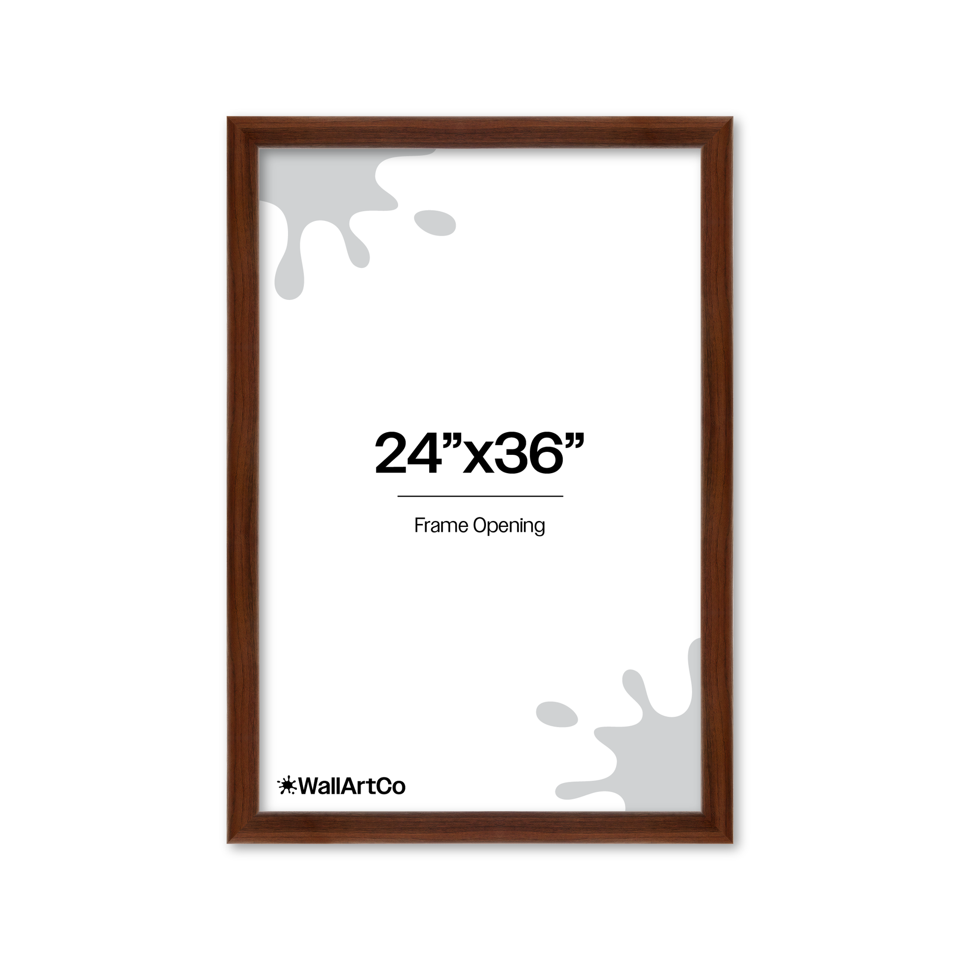 Front of picture frame