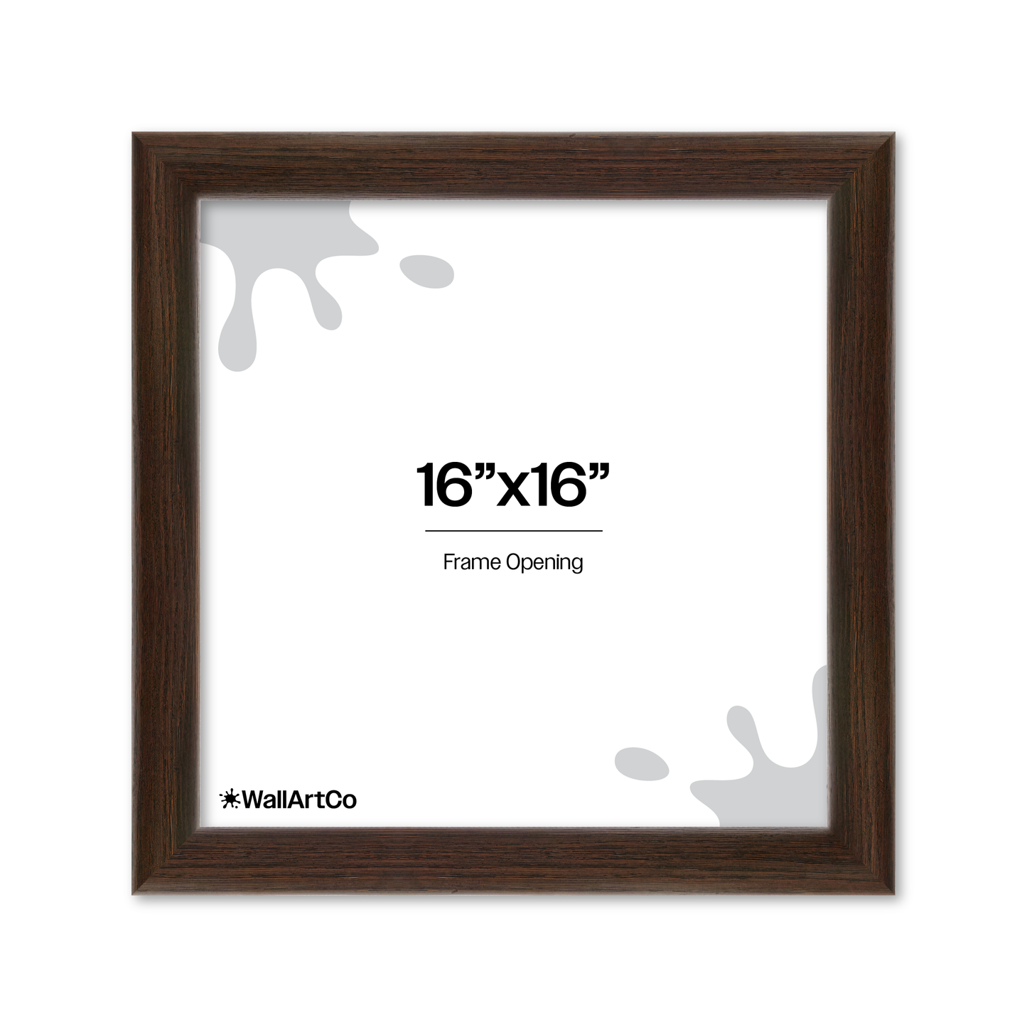 Front of picture frame