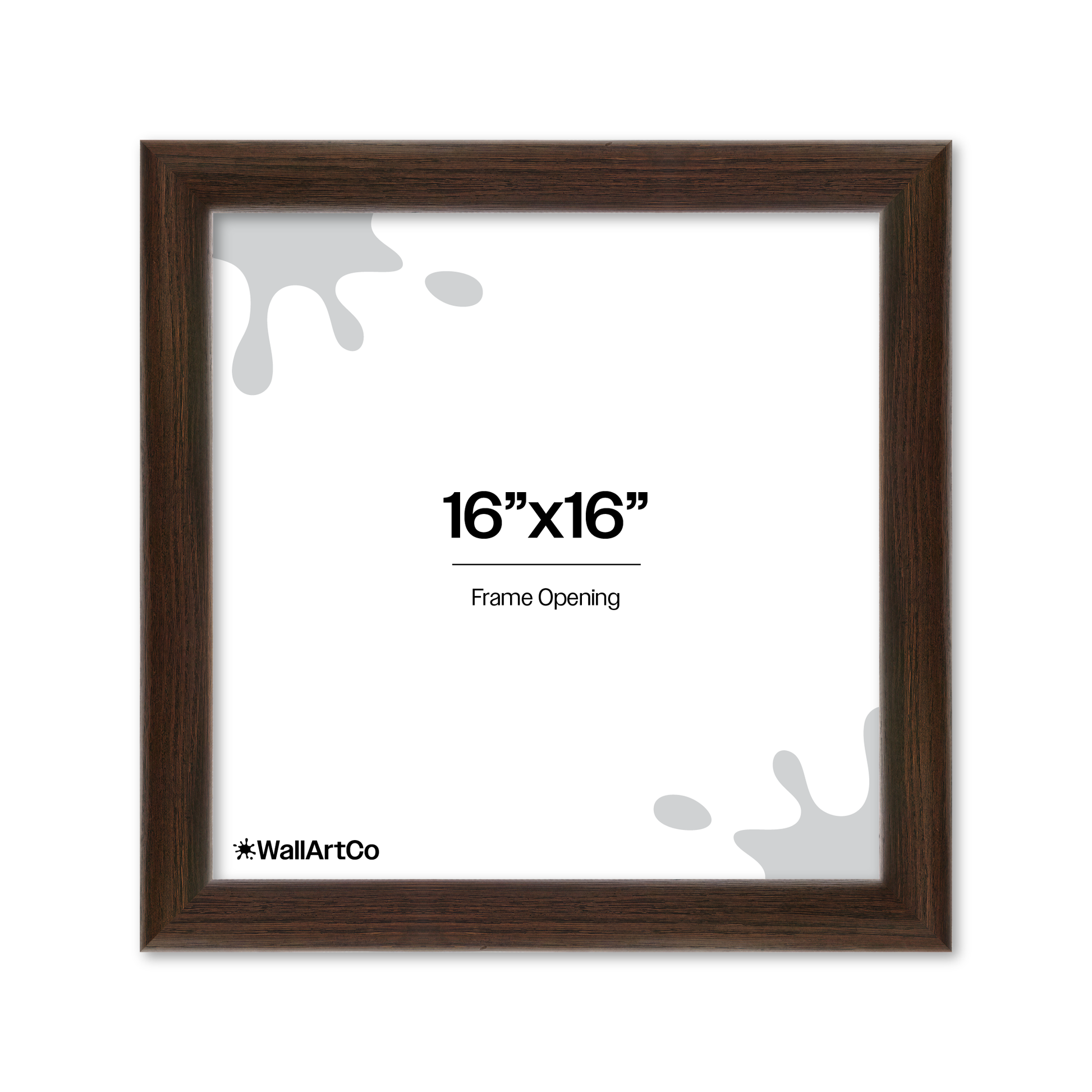Front of picture frame