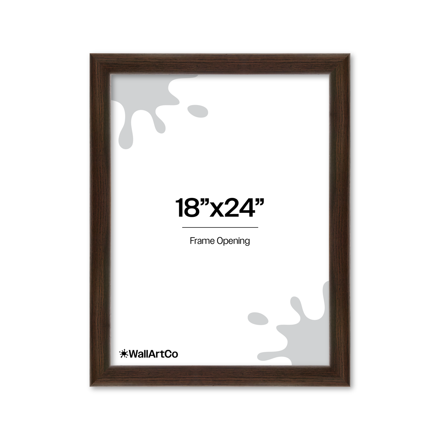 Front of picture frame
