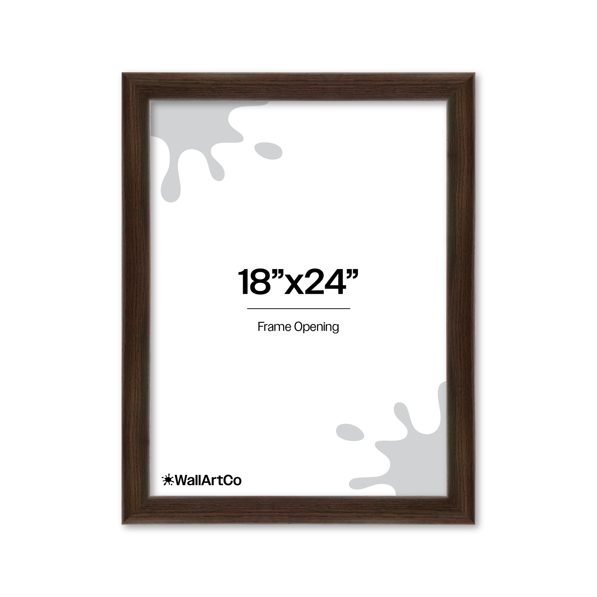 Front of picture frame