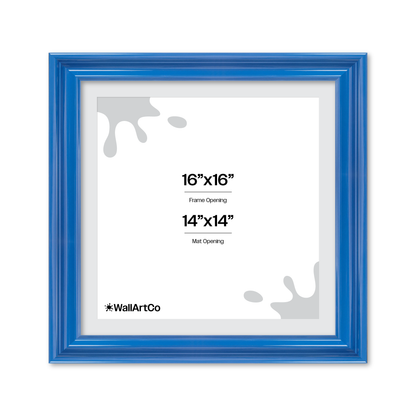 The Loud One - Blue Picture Frame