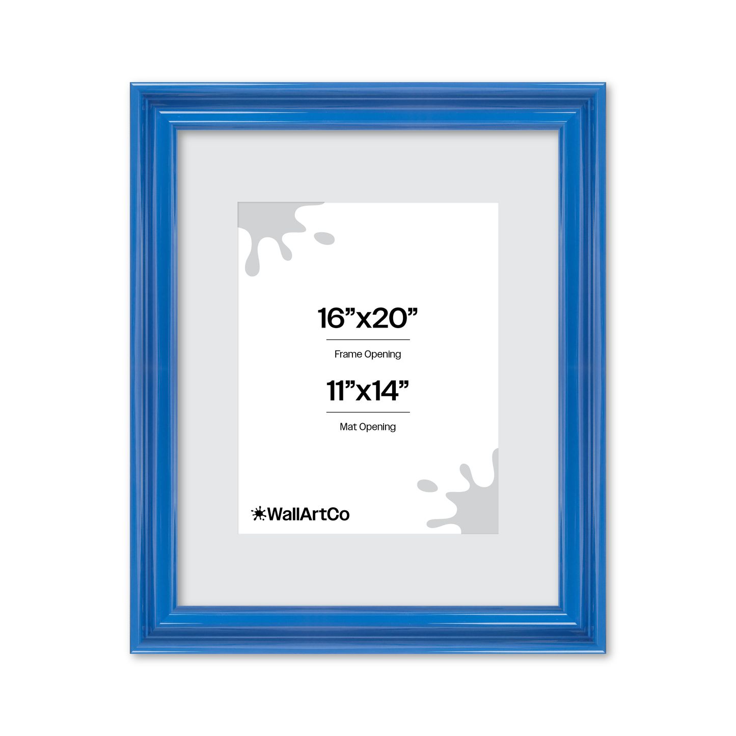 The Loud One - Blue Picture Frame