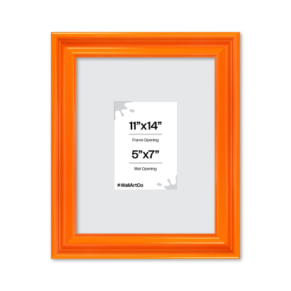 front of picture frame