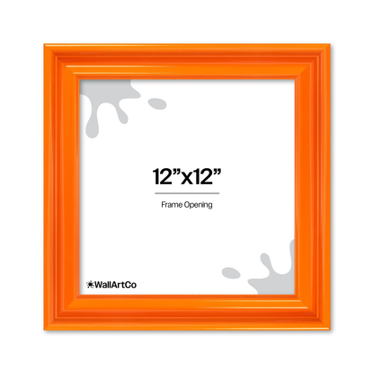 front of picture frame