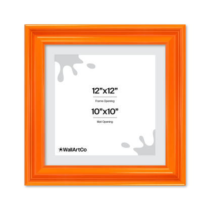 front of picture frame