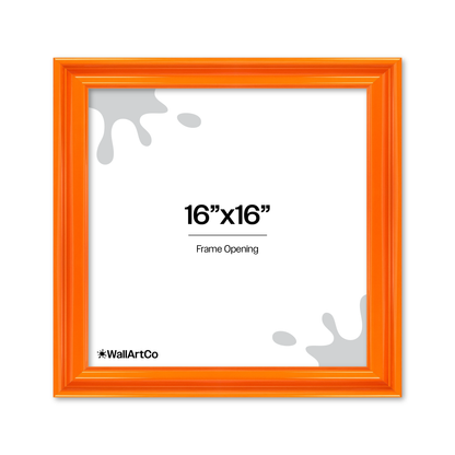 front of picture frame
