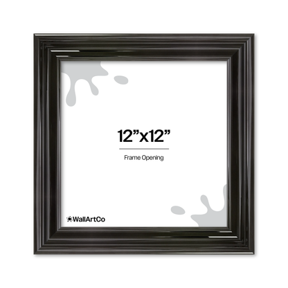 front of picture frame